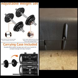 Set of 2 dumbbells