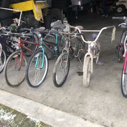 Variety Of Bikes