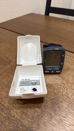 Wrist Blood Pressure Monitor with Case