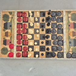 Checkers & Chesd &other  Brain Games 