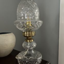 Waterford Crystal Hurricane Lamp