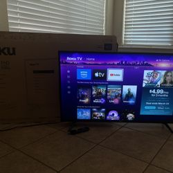 40” Roku Smart TV (1080p) 