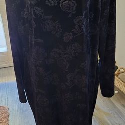 🔥NEW & STUNNINGLY BEAUTIFUL!! A VERY CLASSY  VELVET DRESS... "MF DRESS UNITED STATES®  SIZE:2-3X💥 