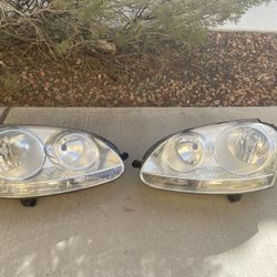Fits Folkswagen Jetta Headlight 2005-2010 Pair LH+RH CAPA VE (contact Info Removed) C+VW (contact Info Removed) C