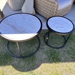 2 - New Better Homes & Garden - Outdoor Side Tables