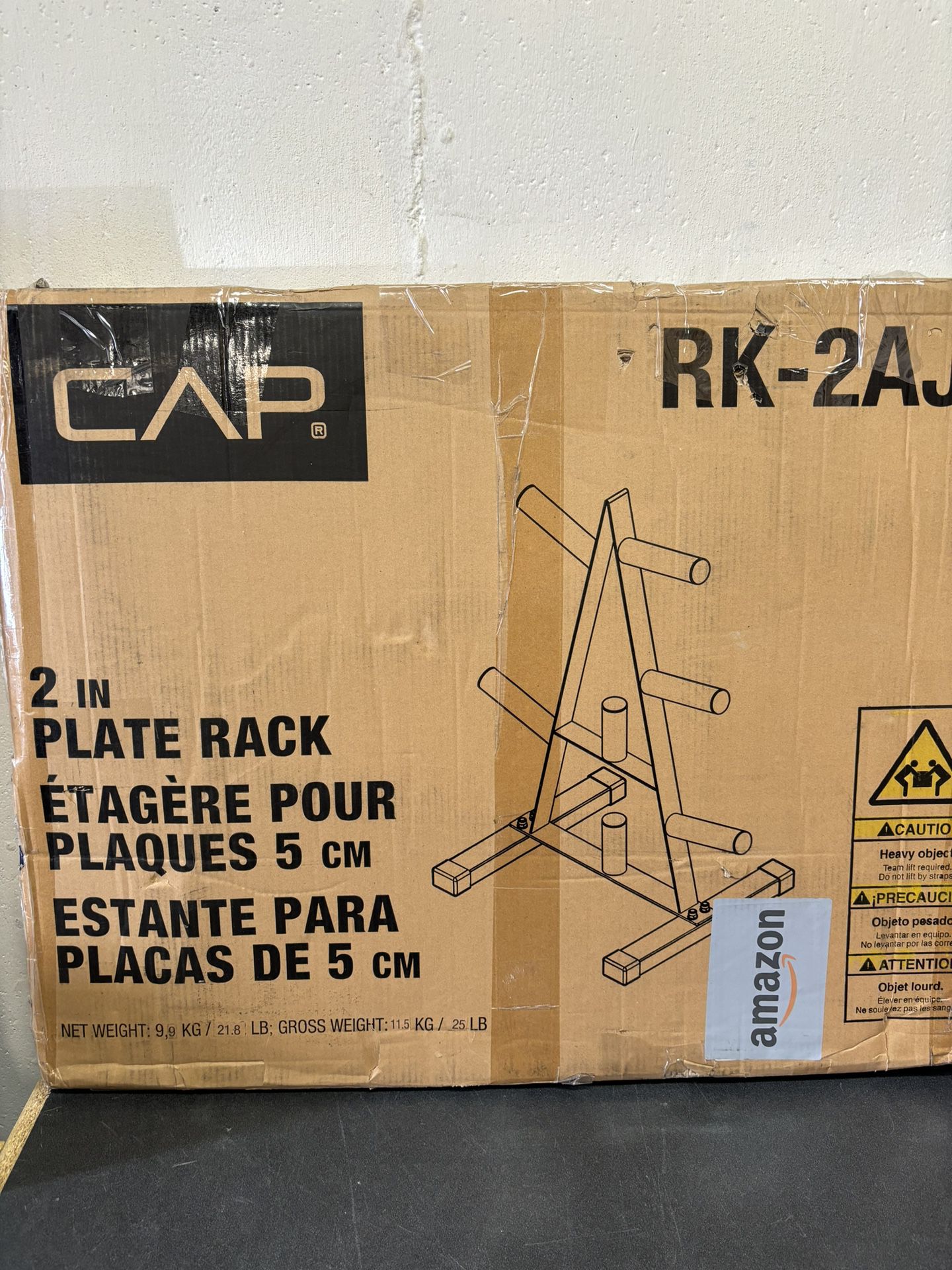 CAP Barbell Olympic 2-Inch Plate Rack Brand New $50 Cash or E-pay RI Daily Deals Message for appt. https://offerup.com/redirect/?o=aHR0cHM6Ly93d3cuZmF