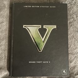 Grand Theft Auto 5 Limited Edition Strategy Guide Book With GTA 5 Map