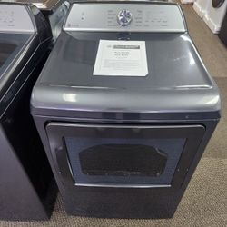 Profile 7.4 cu. ft. Smart Electric Dryer in Diamond Gray with Sanitize Cycle and Sensor Dry, ENERGY STAR