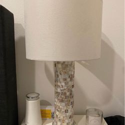  Pair of Mother of Pearl Lamps