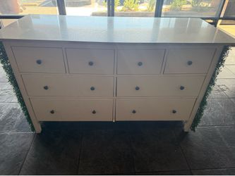 Dresser drawer with granite top