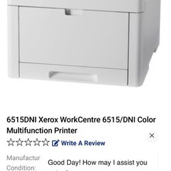 Xerox Workcentre 6515 valued Over $2k For Less