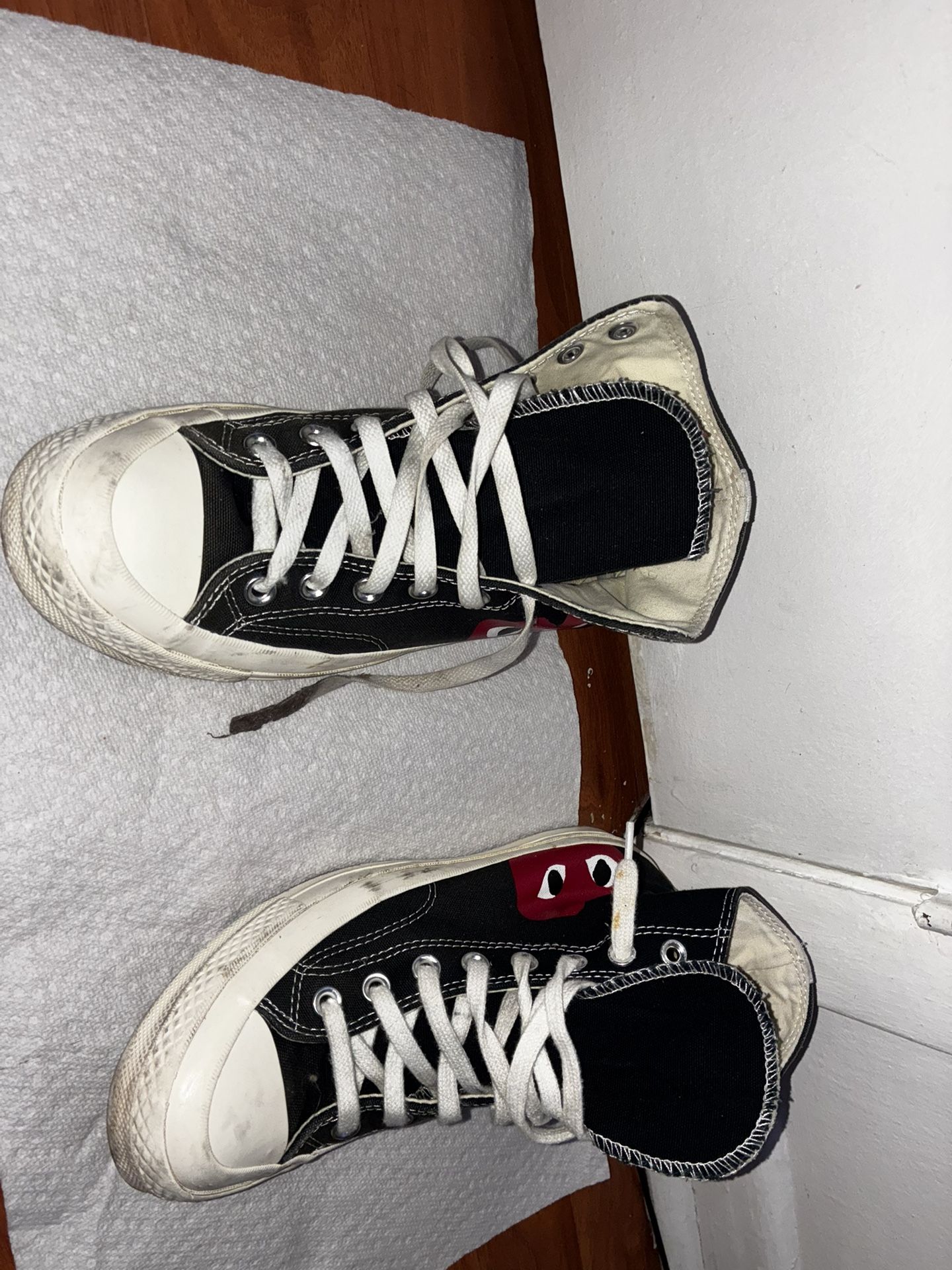 used cdg x converse