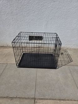 dog cage 30"L. x 21"H. x 19"D.