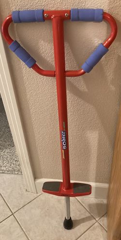 JUMPEROO BOING POGO STICK BY AIR KICKS~VERY LITTLE USE~40” TALL