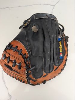 Wilson A1861 Pro-20 Fully Broken In 32.75” Baseball Catchers Mitt