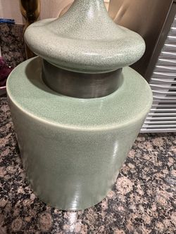 Green celadon Vase