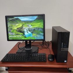 Dell Optiplex 3040-SFF desktopComputer
Core i5-6500 3.2GHz, 
8 GB de RAM
500 GB HDD
DVDRW, Windows 10 Pro, Microsoft Office installed.  Nothing wrong.
