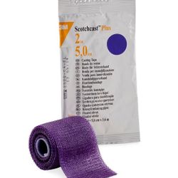 Scotchcast Fiberglass Orthopedic Tape Purple (1) Box