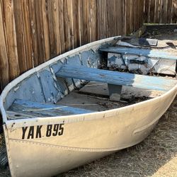 Dory Boat (row Boat) 