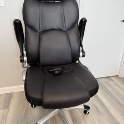 Adjustable Office Chair with Kneading Massager