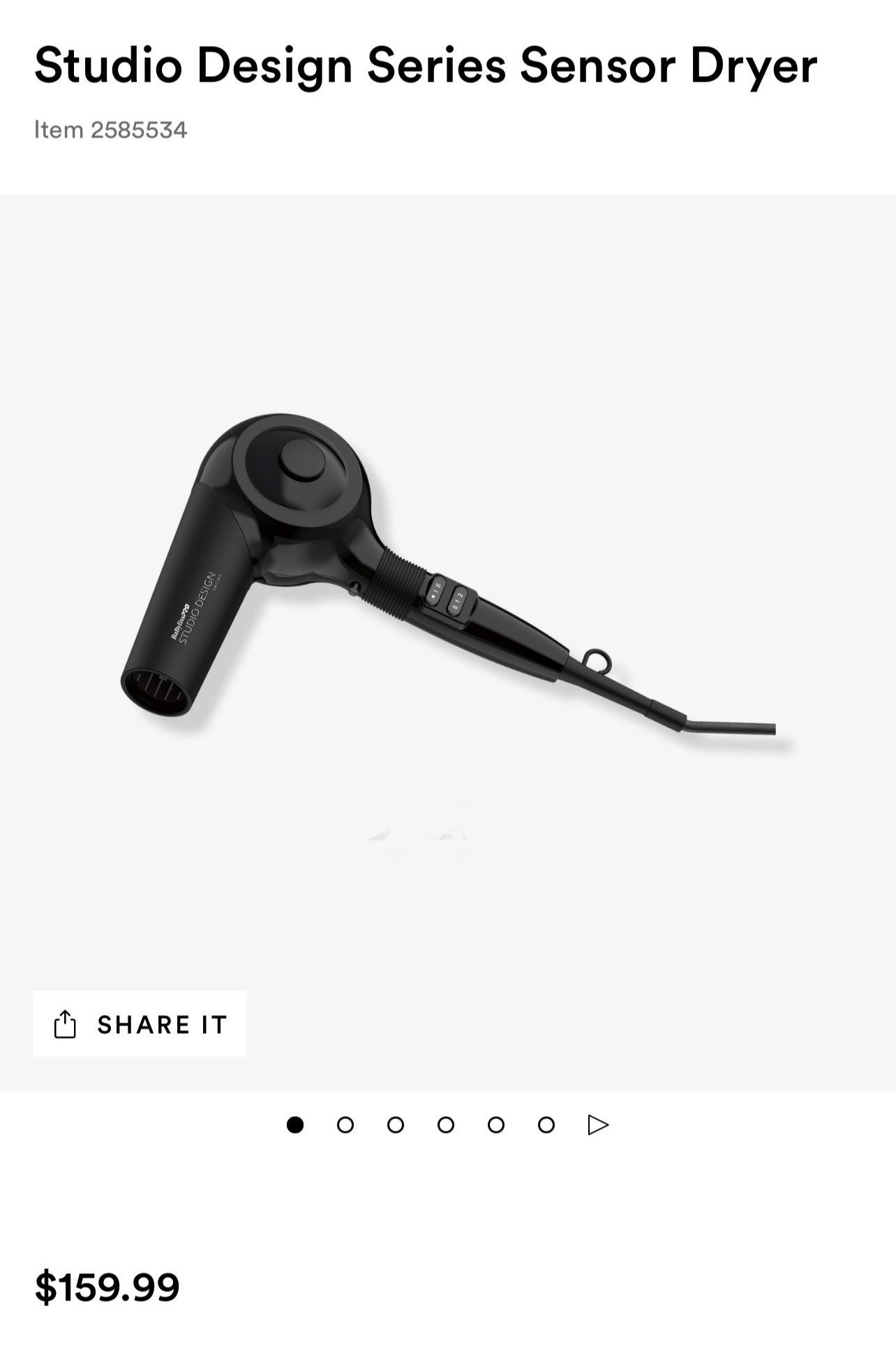 Baby Bliss Blow Dryer New In Box