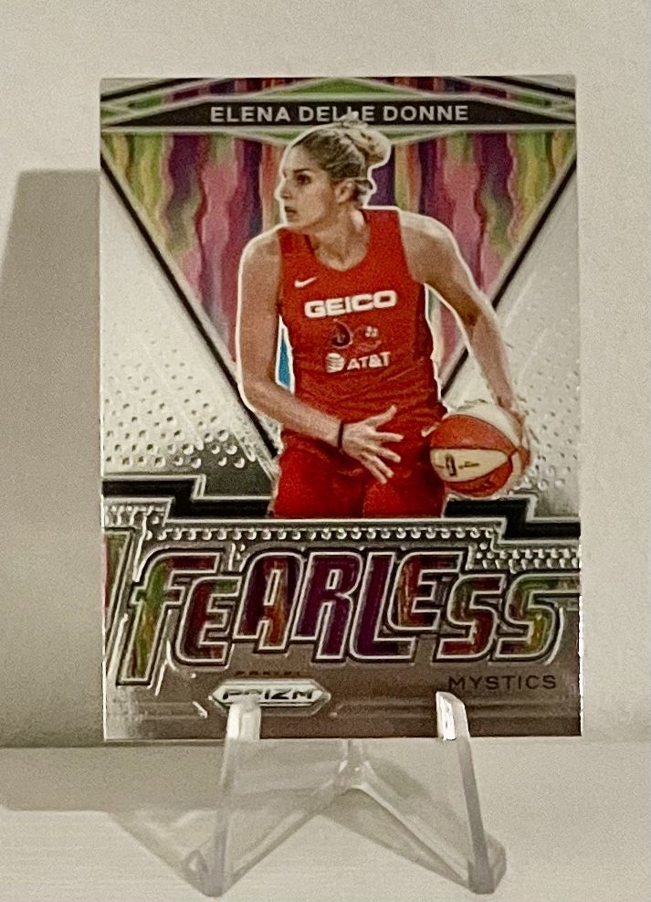 2021 Panini WNBA Prizm ELENA DELLE DONNE Fearless Insert #13 Washington Mystics