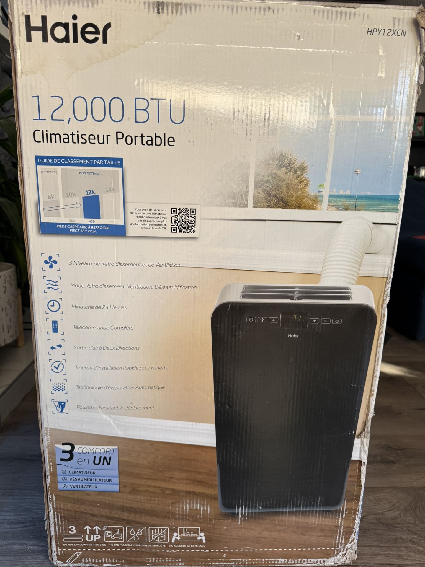 Haier Portable Air Conditioner  12,000 BTU