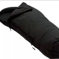 USGI Intermediate Cold Weather Sleeping Bag Black. GC