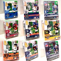 Limited Edition MLB & NFL Sealed Figures