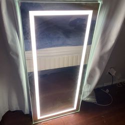 Bright Plug In LED Mirror 