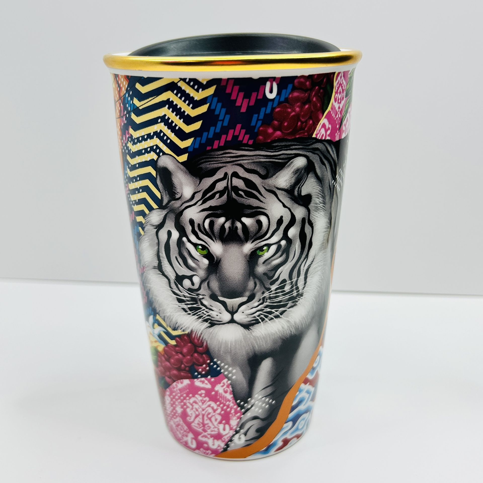 Starbucks Tristan Eaton Limited Edition Sumatran Tiger 12oz Ceramic Tumbler
