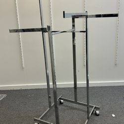Adjustable clothes Racks (multiple)