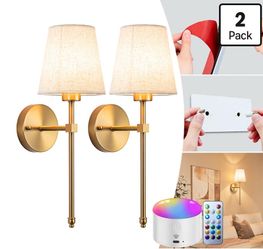Battery Operated Wall Sconce Set Of Two - K288