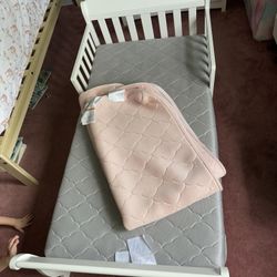 Newton crib mattress - breathable baby/toddler mattress plus 1 waterproof cover and 1 non waterproof