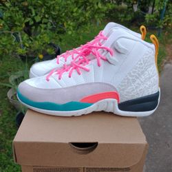 Air Jordan 12 Retro Gs Girls Size 4.5y