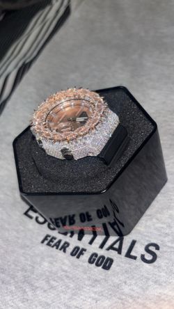 Iced out g-shock