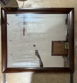 Wooden Frame Mirror