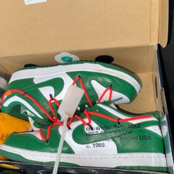 Off-White Dunks Pine Green