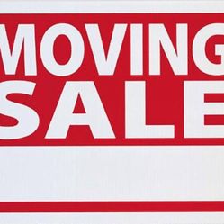 Moving Sale 6/26-6/27
