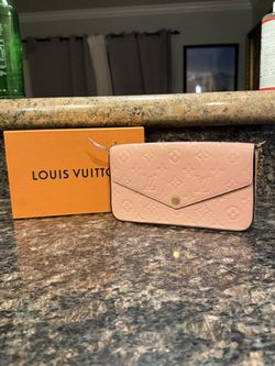 Pink LV Monogram Pochette Félicie