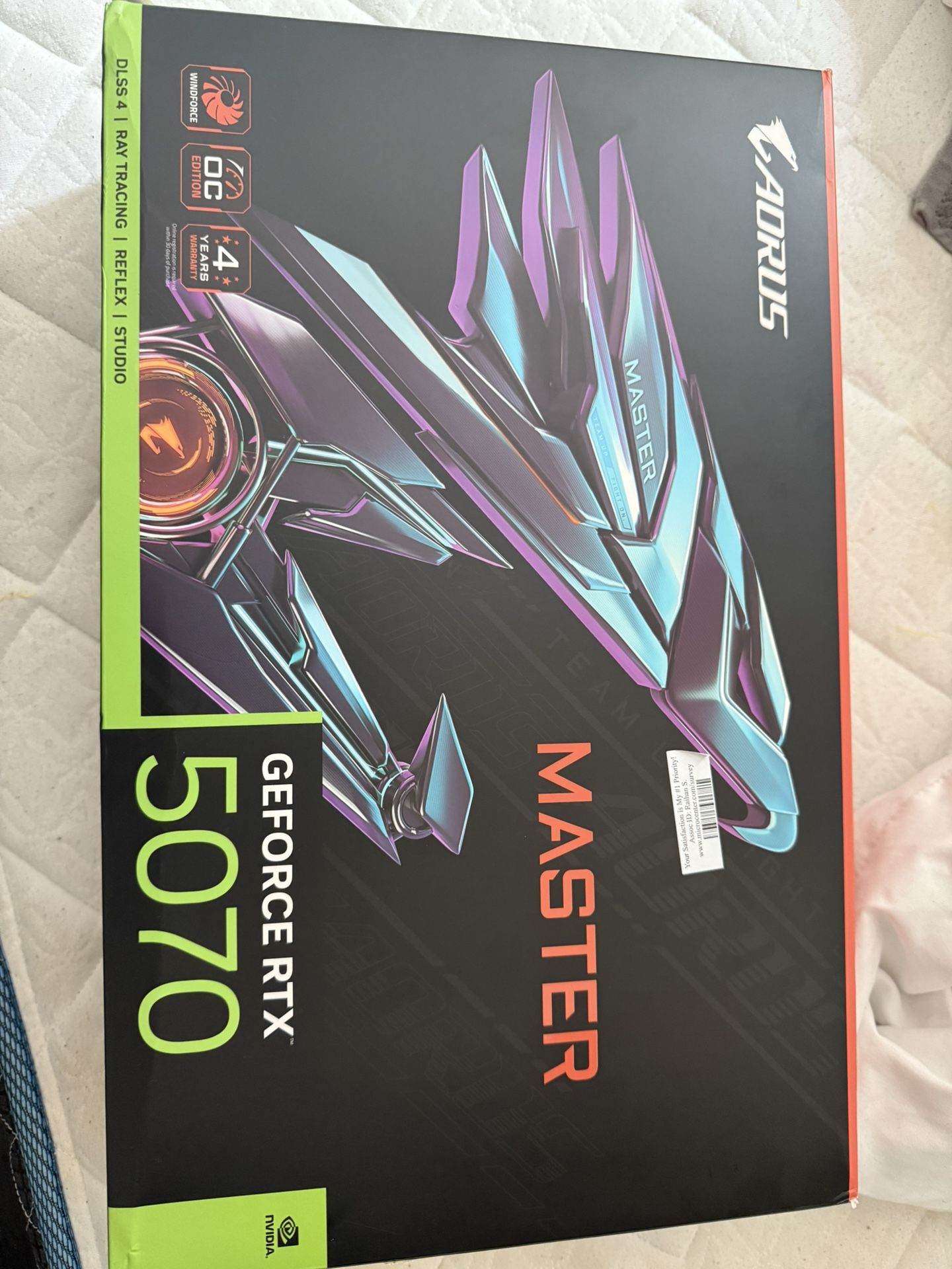 aorus geforce rtx 5070 master