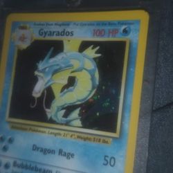Base Set One Unlimited Shadowless Gyarados 