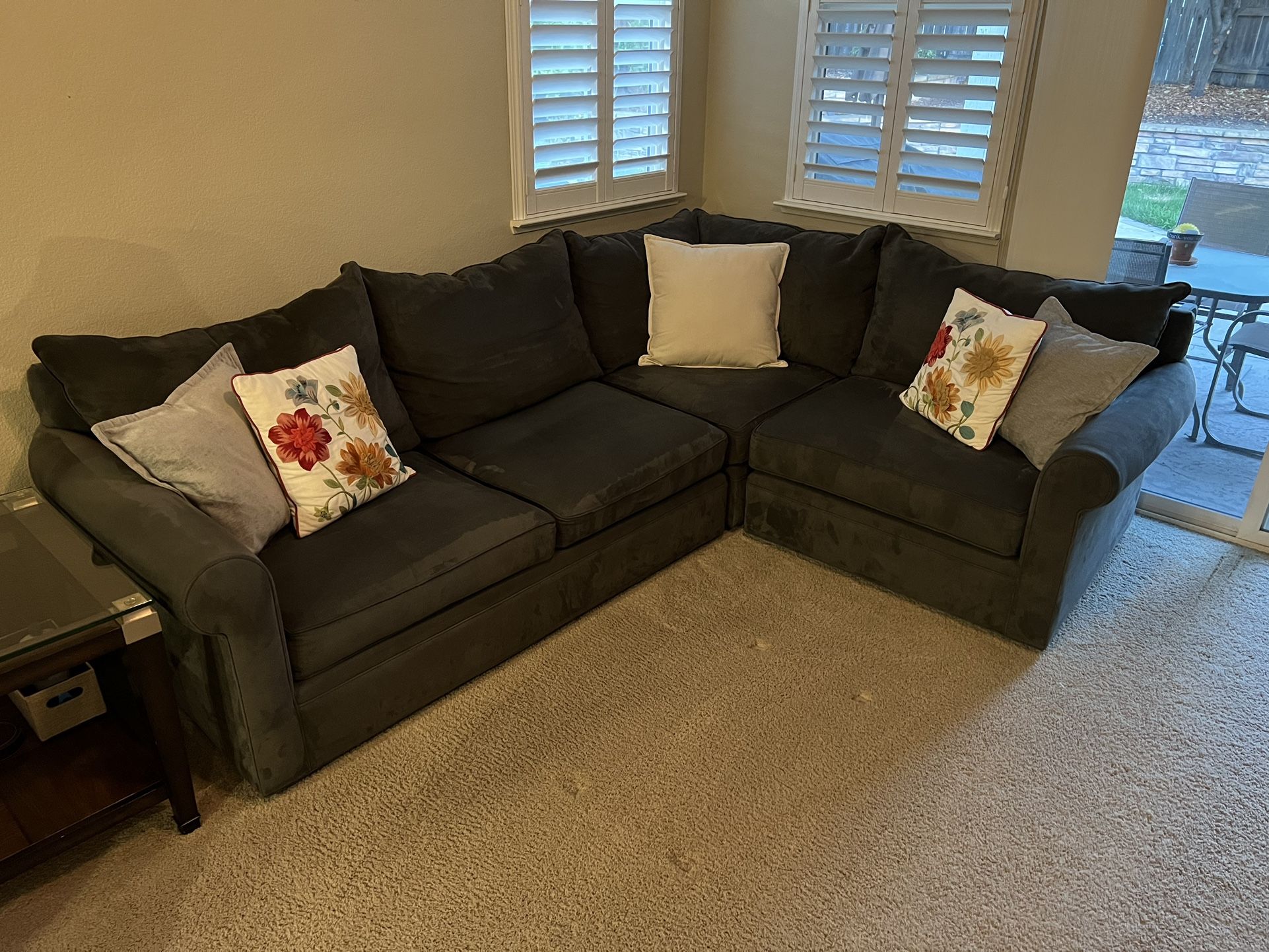 Macy’s / McCrearys 3 Piece Sectional Sofa