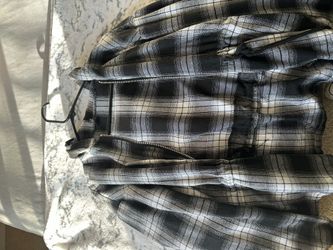 Women Black Flannel Sweater 