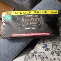 Golf Balls ⛳ Spalding Top Flite Xl 2000 18 Pack