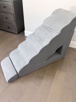 3 piece high density foam dog stairs