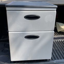 2 Drawer metal  file Cabinet Studio RTA 15 1/2"W x 21 3/4"D x 22 1/4"H 2 Slot CD Storage Drawer Letter/Legal Size File Drawer Casters for Mobility acc