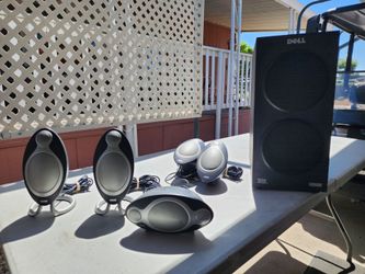 Dell PC surround speaker kit.