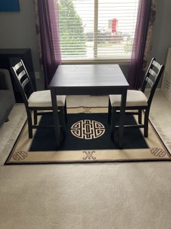 Small table and chairs