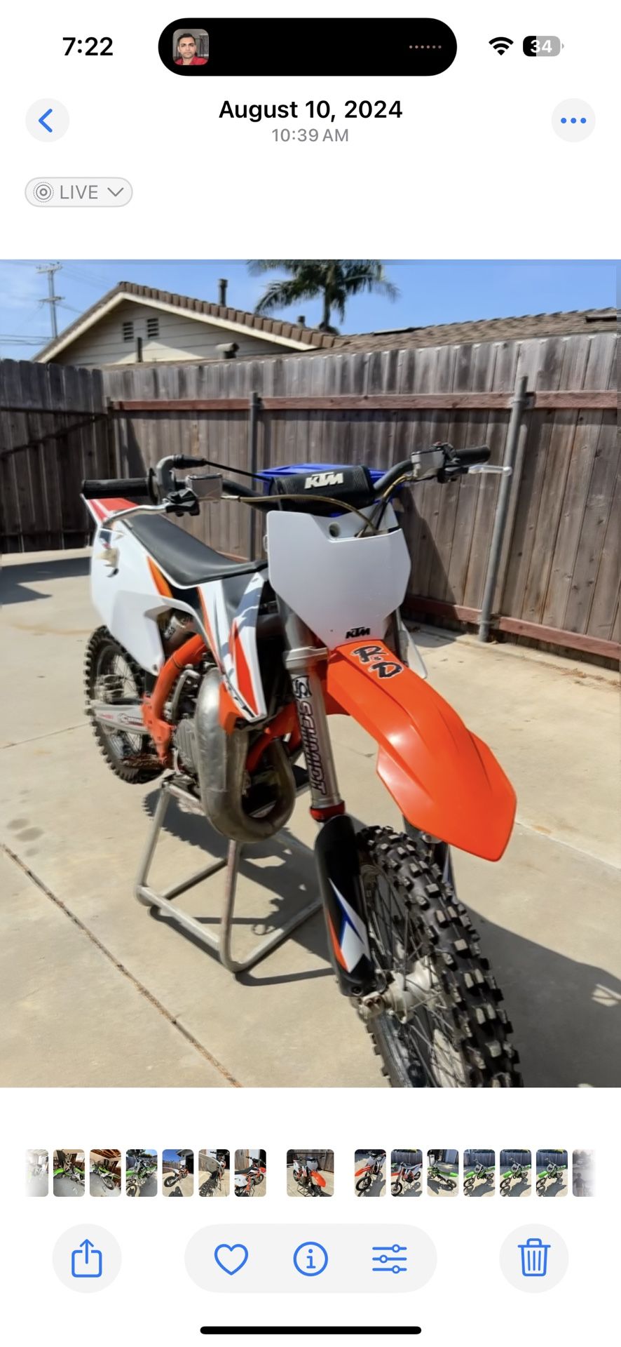 2020 Ktm 85